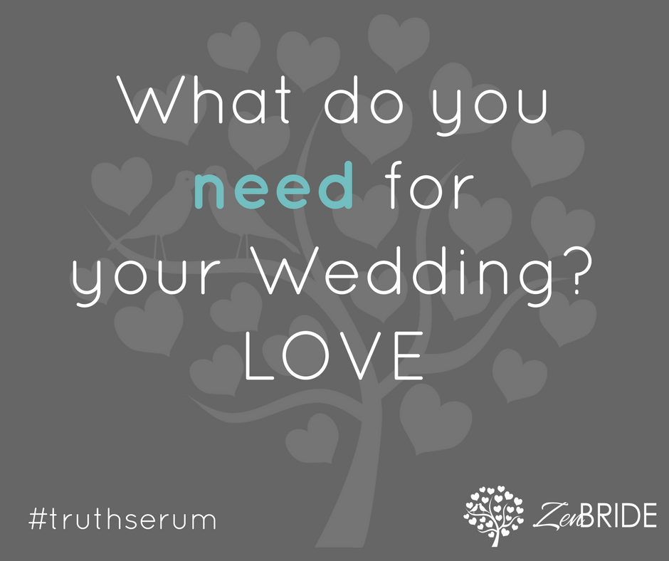 Truth Serum: Less Wedding Arguments, More Love